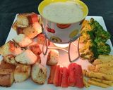 ચીઝ ફોનડીયુ(Cheese Fondue Recipe in Gujarati) રેસીપી સ્ટેપ6ફોટો