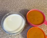 A picture of step 1 of Mango halwa.