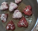 A picture of step 9 of Beetroot Tikki.