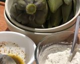 Foto del paso 5 de la receta: Alcachofas con dip de ostiones