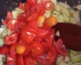 🍅🌶️🥒Cukkinis🍅🫑🌶️ lecsó🥒 tojással 🫑🍅 recept fázis 8 fotója