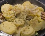 Foto del paso 3 de la receta Secreto ibérico con tartar de patatas panadera y queso Arzúa-Ulloa