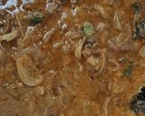 A picture of step 3 of Chilli salan.