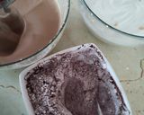 Áfonyás karamelltorta"félpucéran" gluténmentesen recept fázis 6 fotója