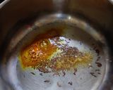 A picture of step 2 of Kohlrabi sabji.