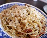 Foto del paso 7 de la receta: Espaguetis al Pesto con Panceta Curada