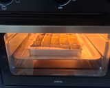 Foto langkah ke 8 dari resep Brownies Panggang Sekat Keju Almond uk 20x20 🍫fudgy dan shiny crust.