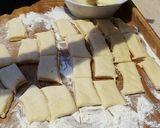 Habkönnyű aranygaluska recept fázis 5 fotója