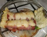 Spárga sonkával, sajttal recept fázis 2 fotója