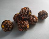 A picture of step 7 of Sesame peanut laddu.