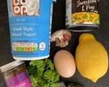 A picture of step 1 of Poached eggs with harissa mix tin vegetable.