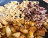 A picture of step 5 of California Style Breakfast Burrito.