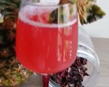 Une image de l'étape 5 de Jus ananas hibiscus.