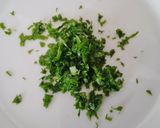 Foto del paso 2 de la receta Velouté de almejas con caviar vegetal