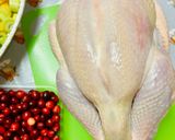 A picture of step 1 of Festive Turkey with Smoked Bacon.