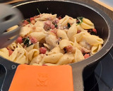 Foto del paso 5 de la receta: Pasta con panceta y Frankfurt