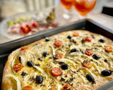 Foto del paso 6 de la receta: Cena italiana: Focaccia y tabla antipasti con Aperol