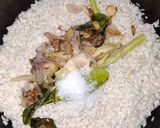 Foto langkah ke 2 dari resep Nasi Bakar Ayam Suwir Kemangi.