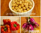 Foto del passaggio 1 della ricetta Zuppa ceci e peperoni rossi ♡
