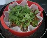 Hình bước làm 3 của món Cá nục hấp cuốn bánh tráng