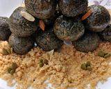 A picture of step 7 of Winter Special Black Sesame Seed Ladoos.
