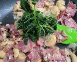 Foto langkah ke 7 dari resep Spinach Quiche with smoke beef.
