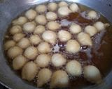A picture of step 4 of Dahi Phulki Recipe with Homemade Phulkiyan/boondiyan.