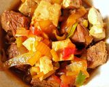 Foto langkah ke 4 dari resep Tauco Daging Sapi Full Rawit.