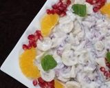 A picture of step 5 of Creamy fruit salad.