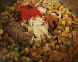 A picture of step 4 of Gawar Chana Dal Dhaba Style Sabzi.