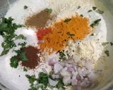 बेसन ब्रेड ऑमलेट (besan bread omelette recipe in Hindi) रेसिपी चरण 1 फोटो