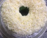 Foto langkah ke 8 dari resep Chiffon Putih Telur - Pandan Keju dan Cream.