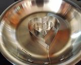 A picture of step 1 of Heart-Shaped Toast Breakfast.