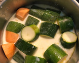 Foto del paso 4 de la receta: Crema de calabacín con leche