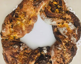 Foto del paso 11 de la receta: ROSCA TRENZADA RELLENA DE 🍫CHOCOLATE🍫🍩🧉Y CHOCO Y 🥥COCO🥥🍩🥥🧉(ideal para el mate)🧉🍩🧉