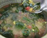 A picture of step 8 of Drumstick leaves Soup.