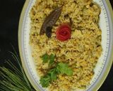 A picture of step 5 of Kabuli Rice.