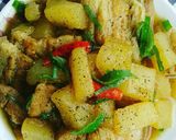 Hình bước làm 4 của món Thịt kho củ cải