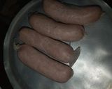A picture of step 2 of Beef sausages.