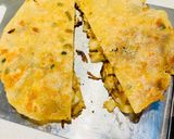 Hash Brown Pancake with Dried Anchovy XO Sauce 小魚干XO醬馬鈴薯蛋餅 [溪和水產］的食譜步驟3照片