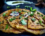 A picture of step 6 of Punjabi Aloo De Paranthe.