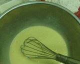 Foto langkah ke 2 dari resep Bolu kukus teh hijau tanpa mixer.