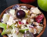 A picture of step 9 of Mayo Apple and Walnut salad.