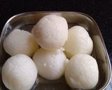 A picture of step 3 of Rasgulla.