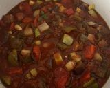 Foto del paso 3 de la receta: Pisto de Calabacín y Berenjena con Garbanzos y Crujiente de Serrano !!!