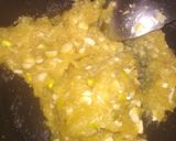 A picture of step 3 of Apple makhana kheer.