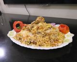 A picture of step 3 of Chicken biryani.