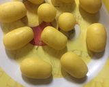 A picture of step 2 of Ras malai.