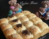 Foto langkah ke 17 dari resep Eggless Bread Roti sobek tanpa Telur #BeraniBaking.