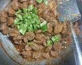 A picture of step 6 of Achari masala Soya chaap.